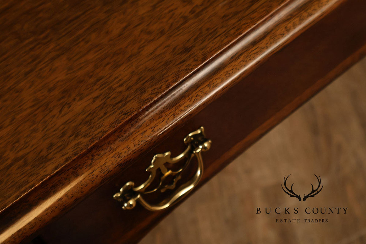 Stickley Queen Anne Style Mahogany Vanity Dressing Table