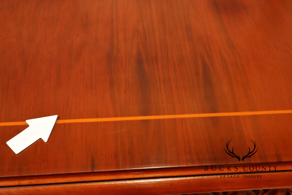 Edwardian Style Inlaid Mahogany Chest of Drawers