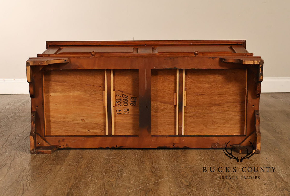Ethan Allen Cedar-Lined Pine Blanket Chest