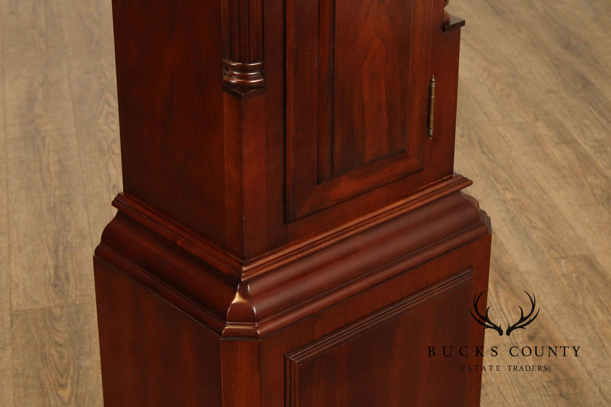 Sligh John Goddard Cherry Newport Grandfather Clock