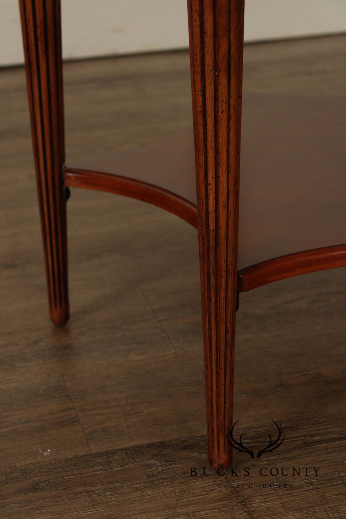 Butler 'Bainbridge' Inlaid Two-Tier Side Table