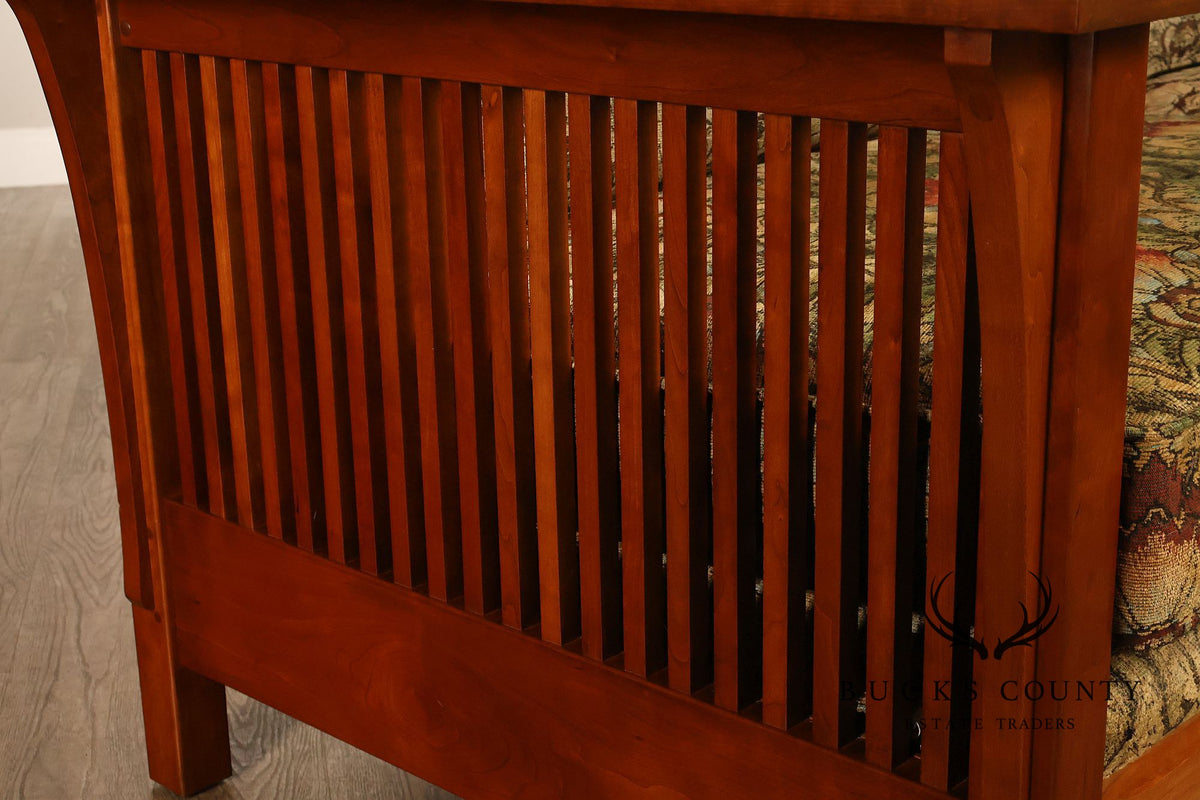 Stickley Mission Collection 'Fayetteville' Cherry Frame Sofa