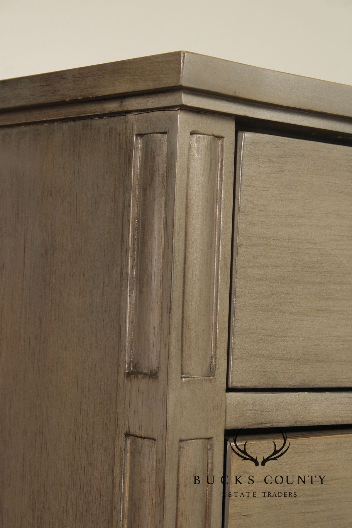 Stanley Furniture Mulholland Collection Gray Media Chest