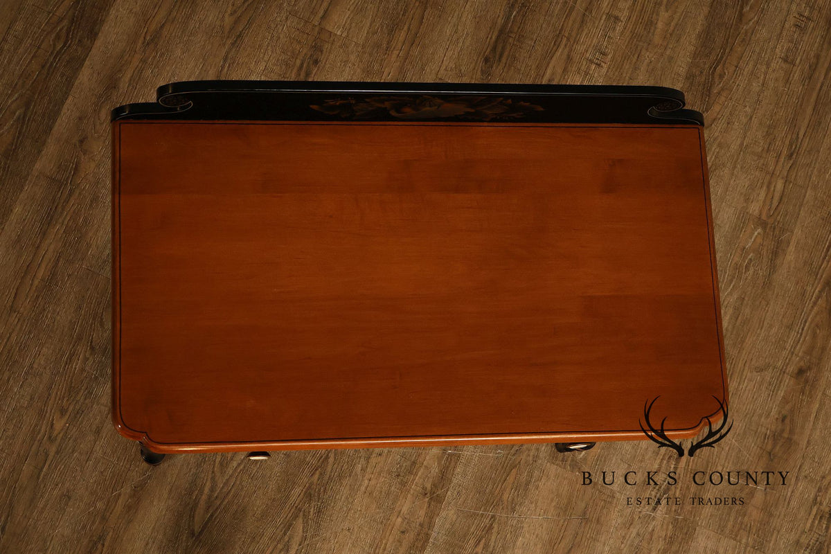 Hitchcock Vintage Ebonized Maple Writing Desk