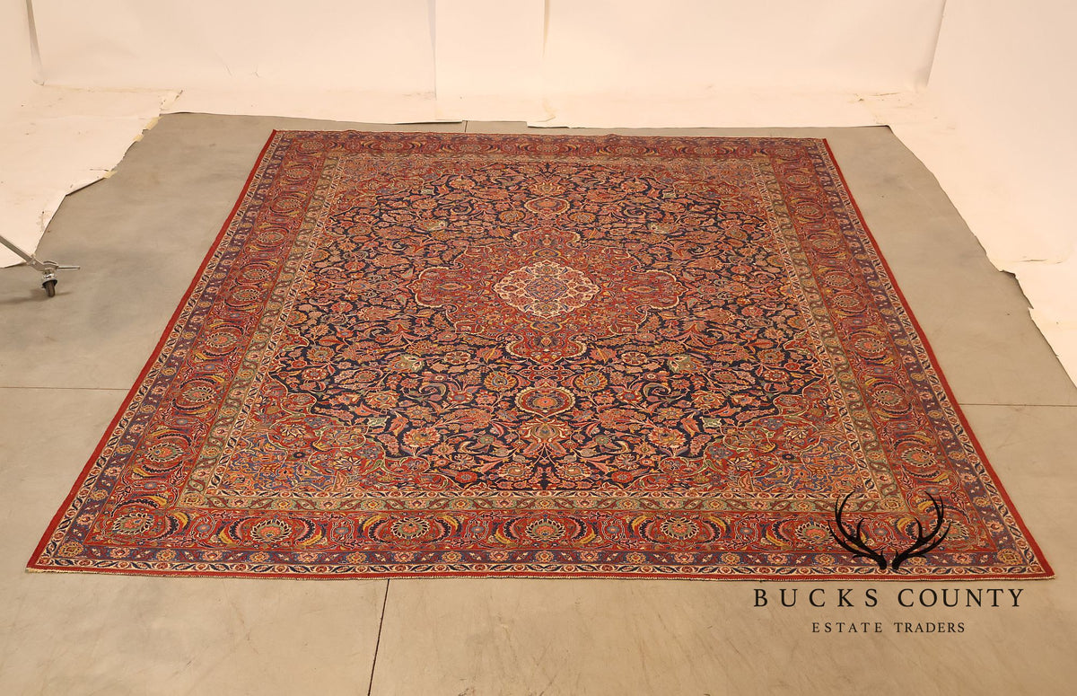 Large Hand Tied Traditional Persian Style Area Rug