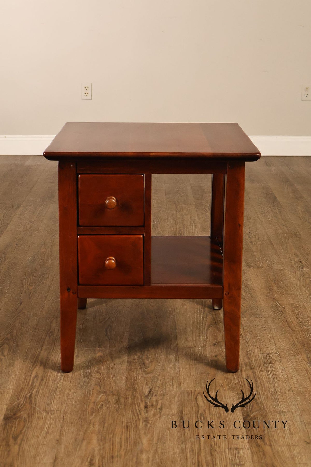 Tell City Chair Company Arts & Crafts Style Cherry Nightstand