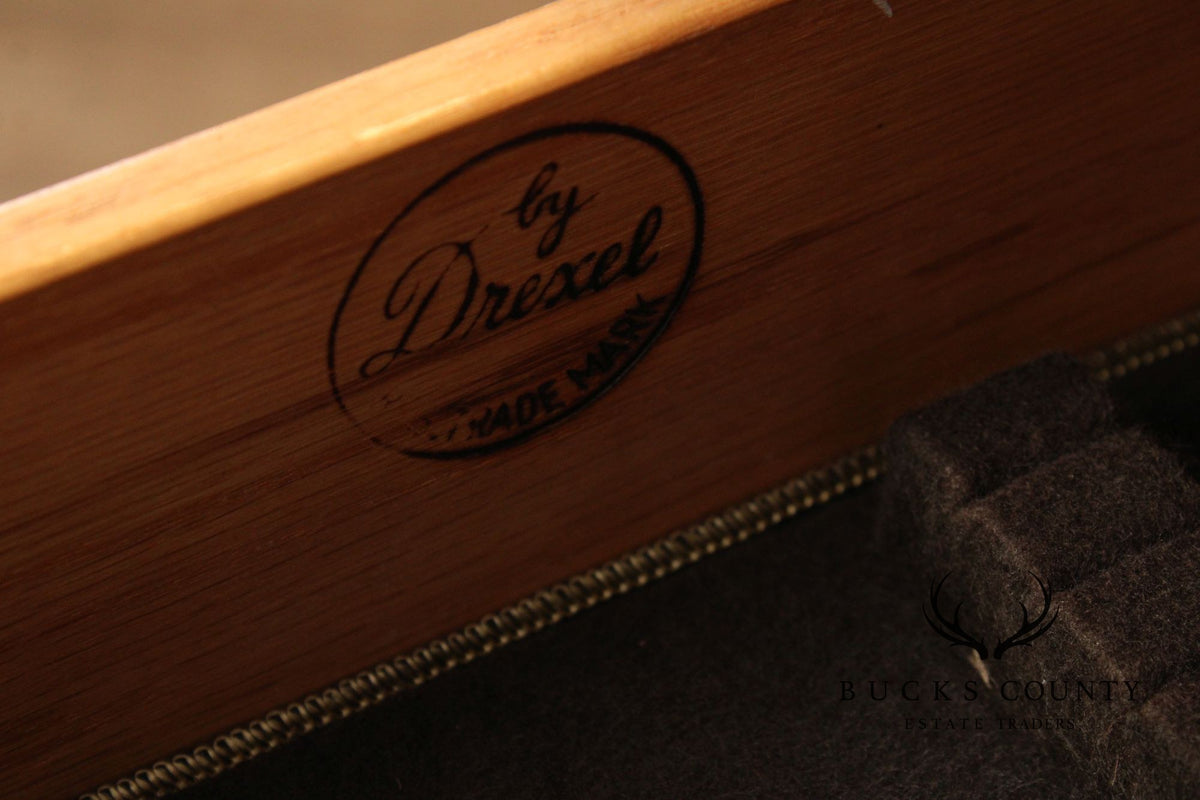 Drexel Italian Renaissance Style Walnut Flip Top Server