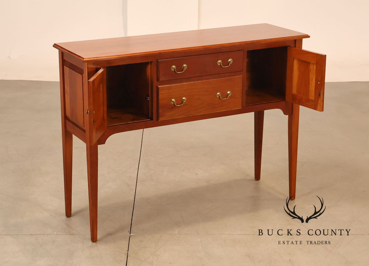 Tom Seely Hepplewhite Style Cherry Sideboard