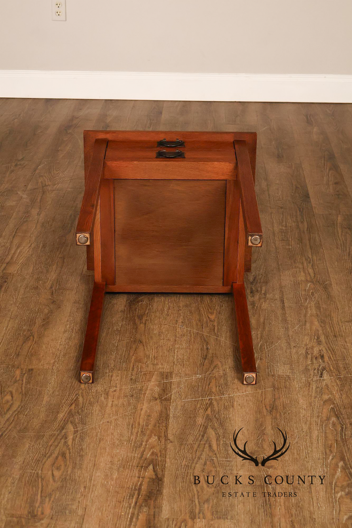 Stickley Mission Collection Pair Of Oak Nightstands