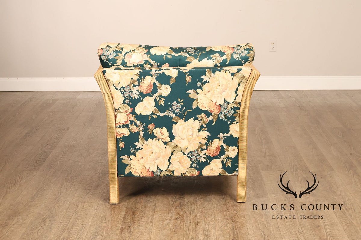 Lexington Henry Link  Furniture Wicker Upholstered Lounge Chair