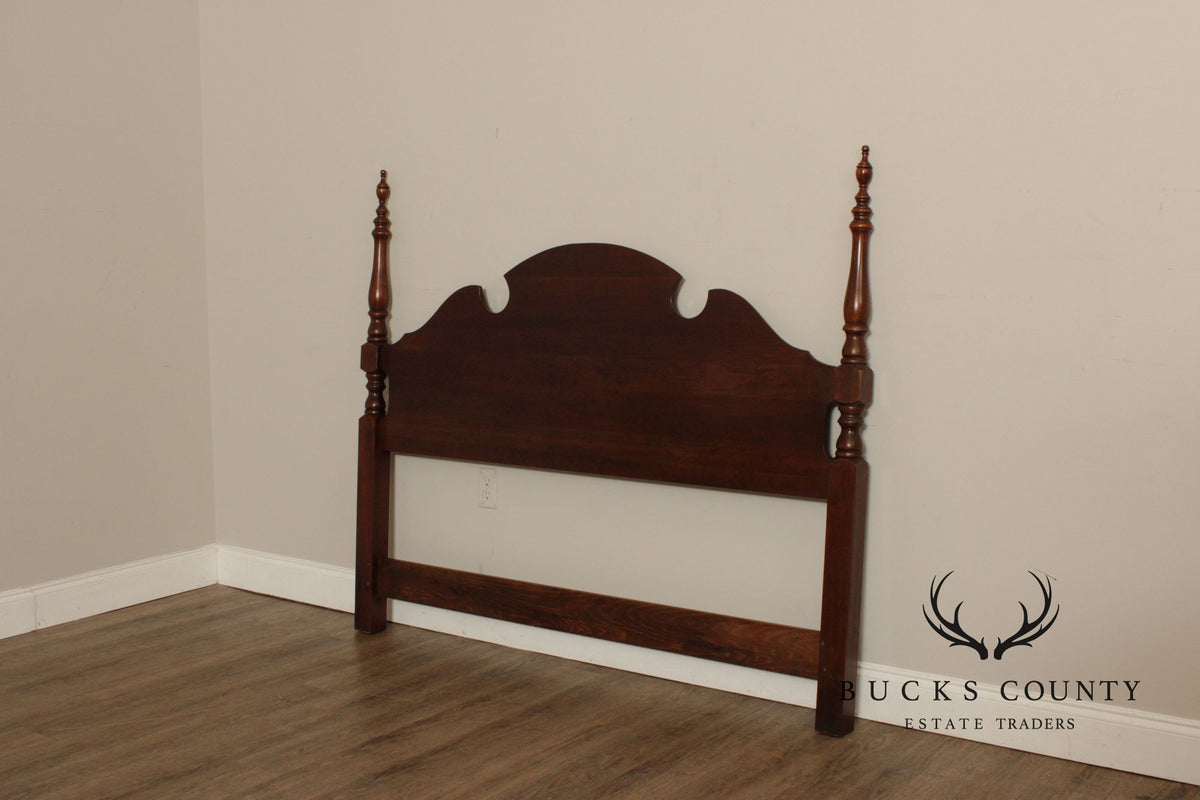 Chippendale Style Cherry Queen Poster Headboard