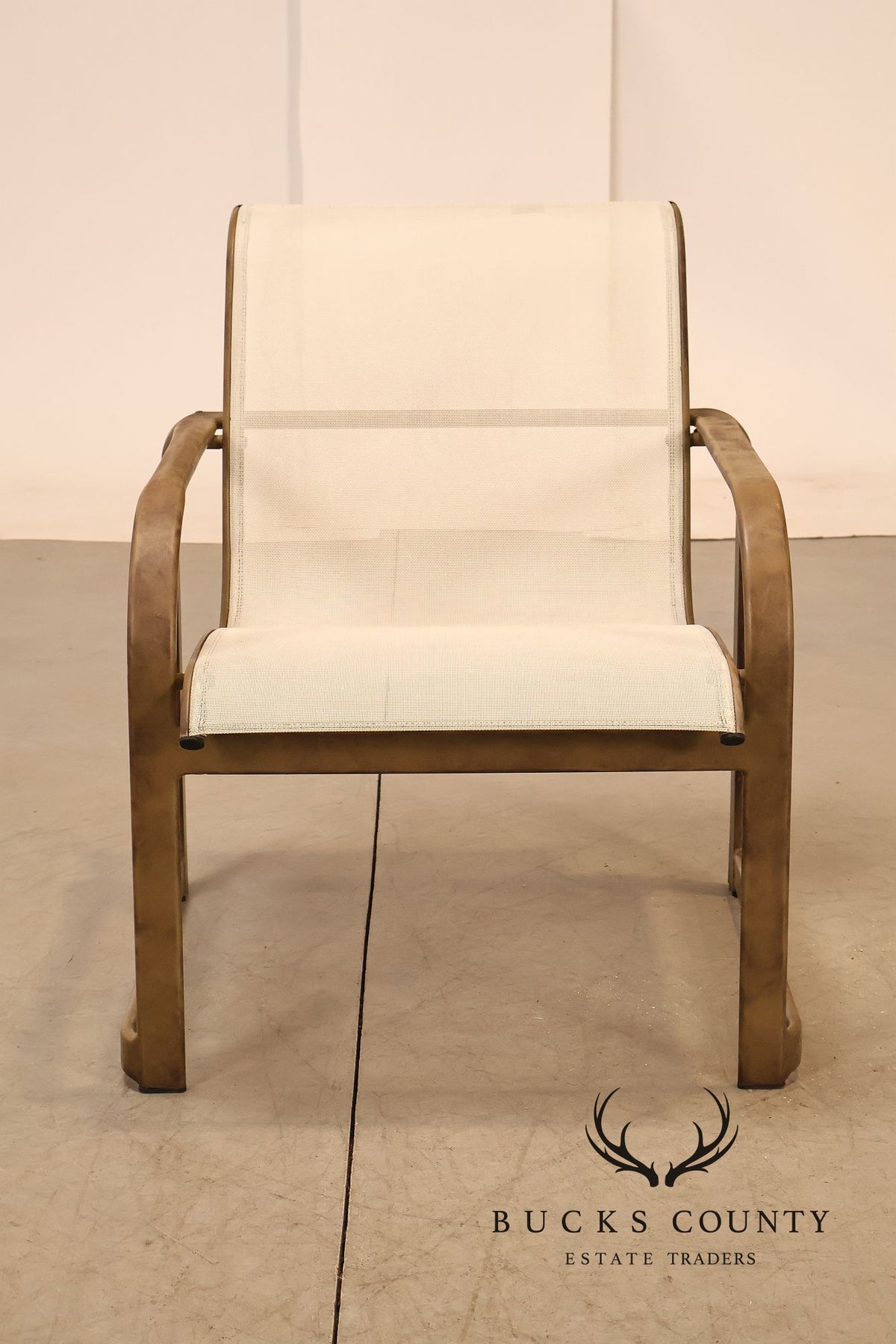 Brown Jordan Quantum Set of Four Outdoor Patio Dining Chairs