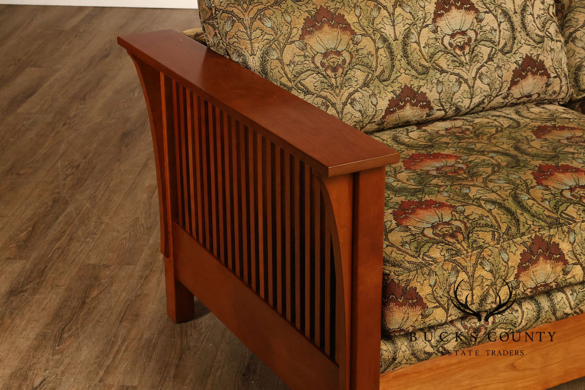 Stickley Mission Collection 'Fayetteville' Cherry Frame Sofa