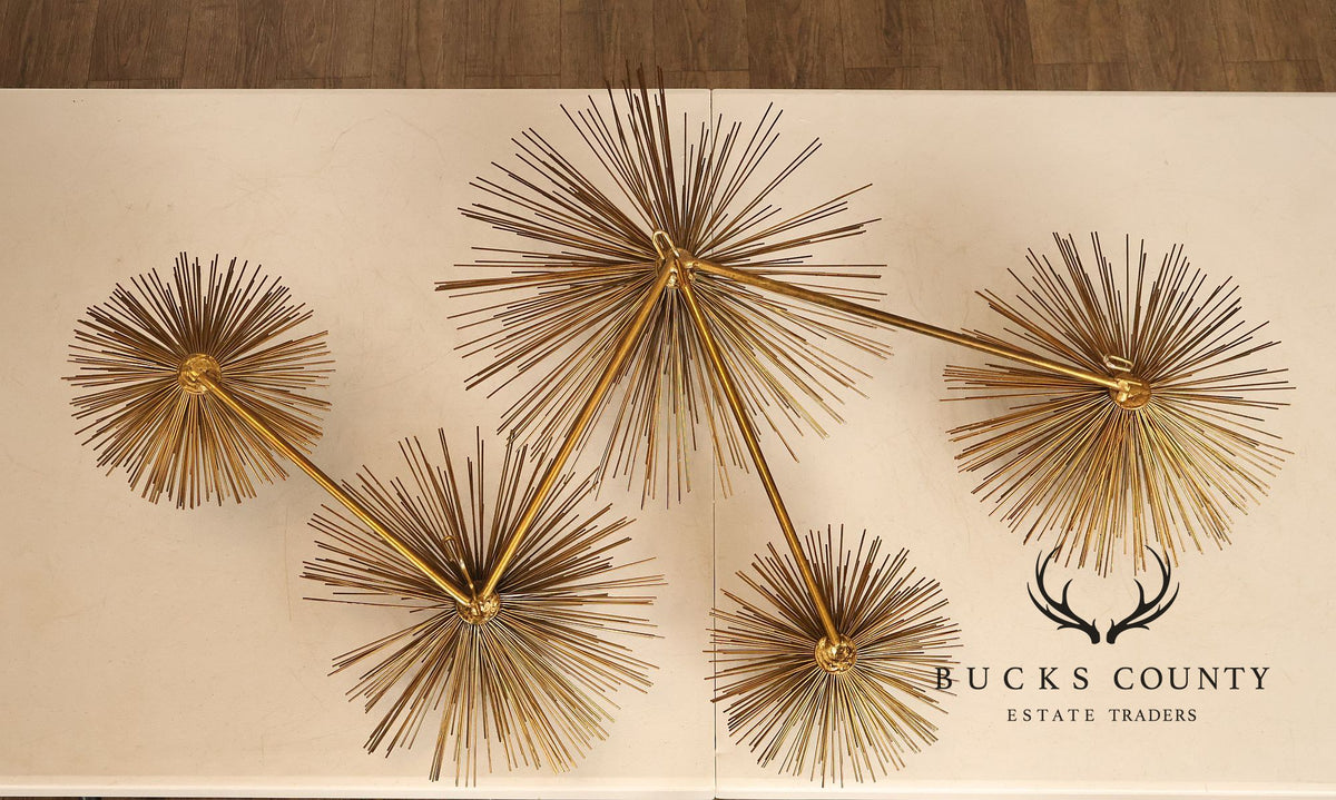 Curtis Jeré Mid Century Modern Urchin Wall Sculpture