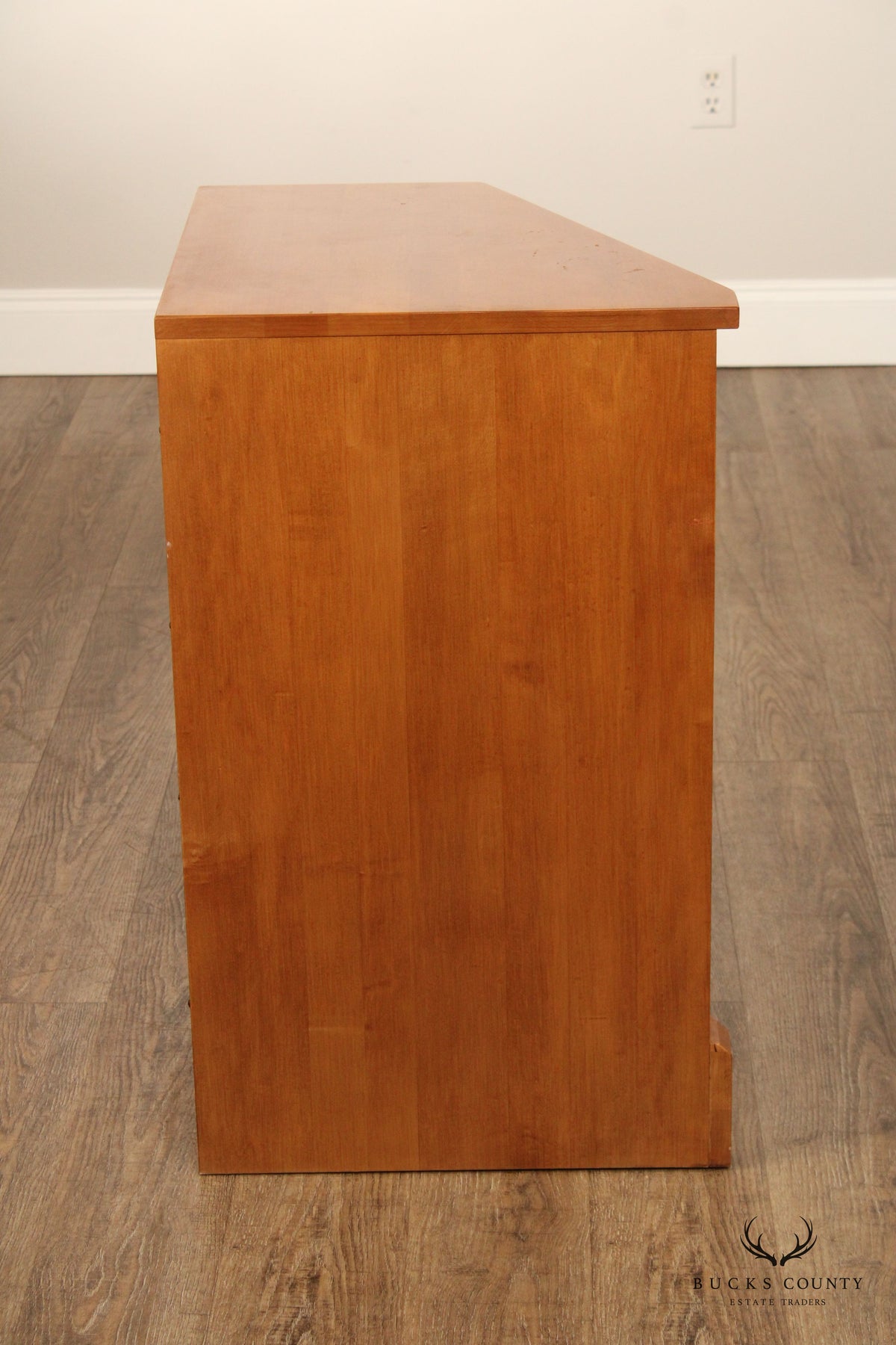 Ethan Allen 'Country Colors' Maple Corner Bookcase