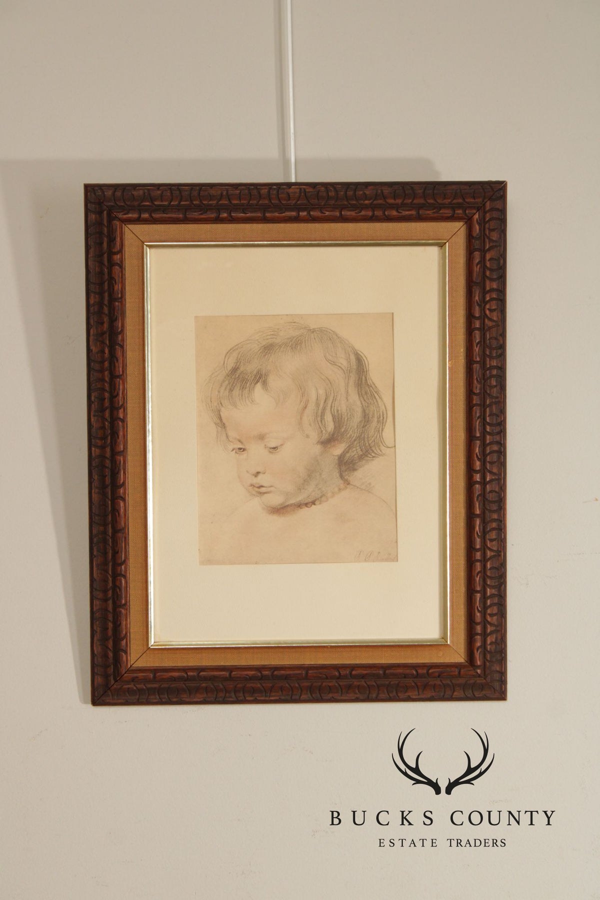 Peter Paul Rubens Framed Print, 'Portrait of a Boy'