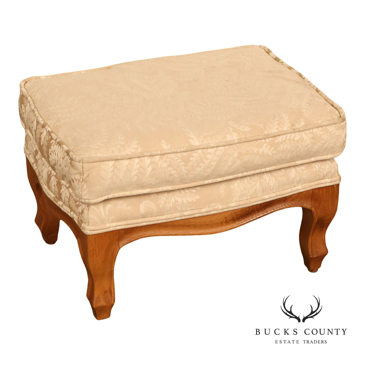Ethan Allen French Country Style Small Foot Stool