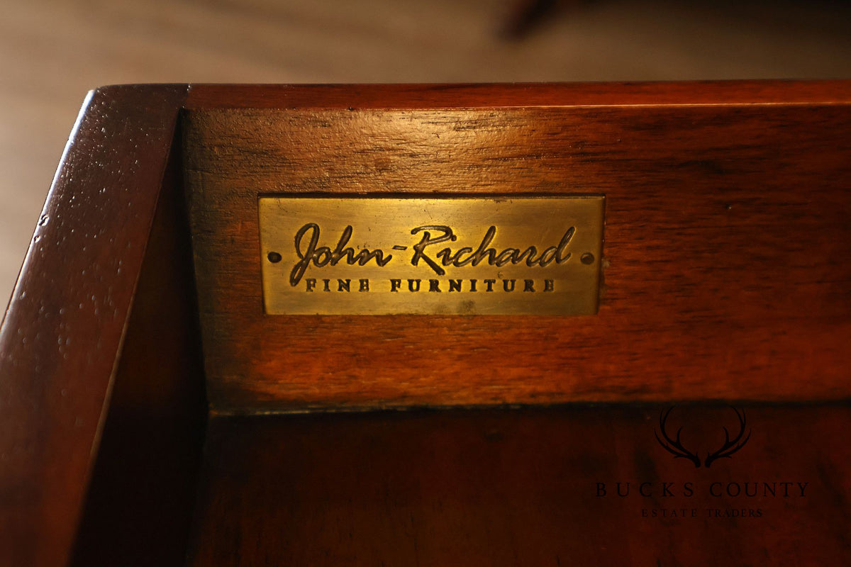 John-Richard Regency Style Leather Top Server Cabinet