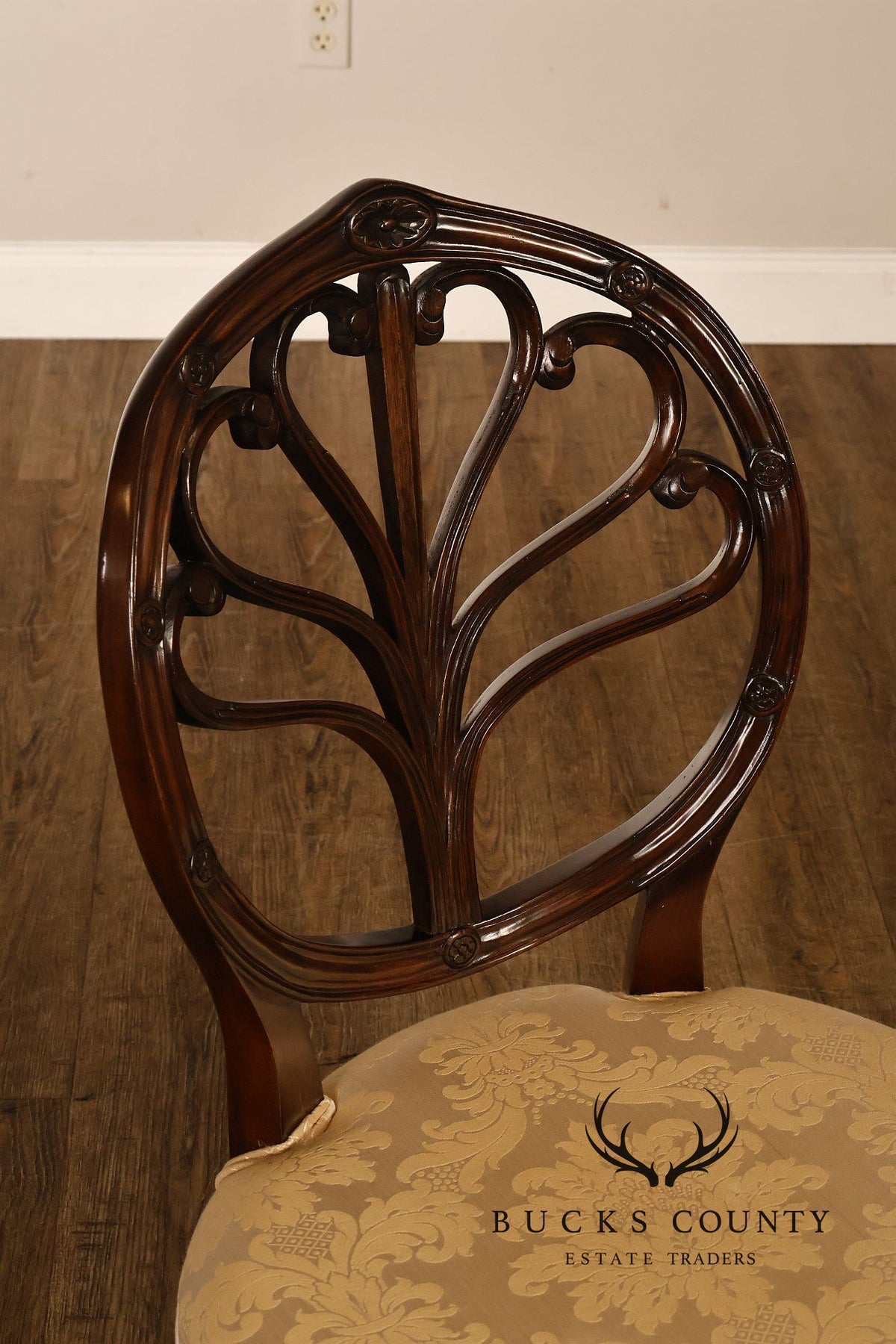Bevan Funnell Adam Style Set of Eight Mahogany Dining Chairs