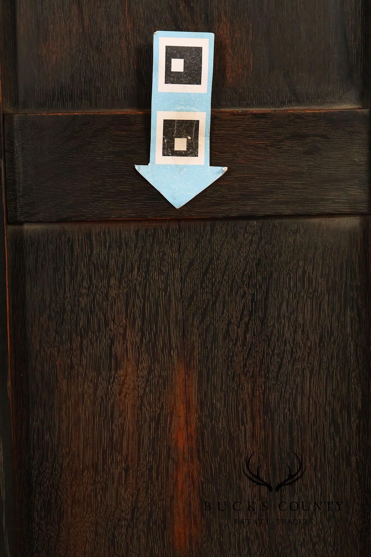 Antique Stickley Brothers Model 6508 Arts And Crafts Oak House Desk With Copper Trimmings