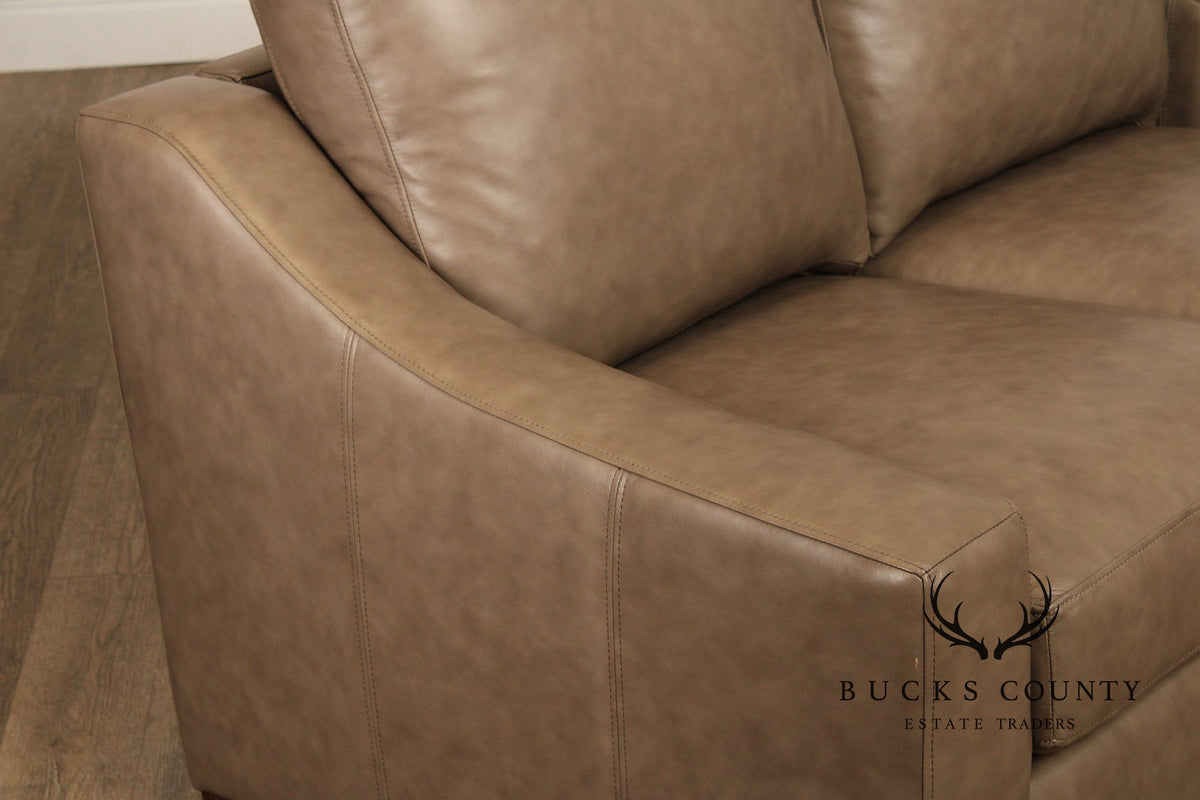 Lea Unlimited Hampton Leather Loveseat