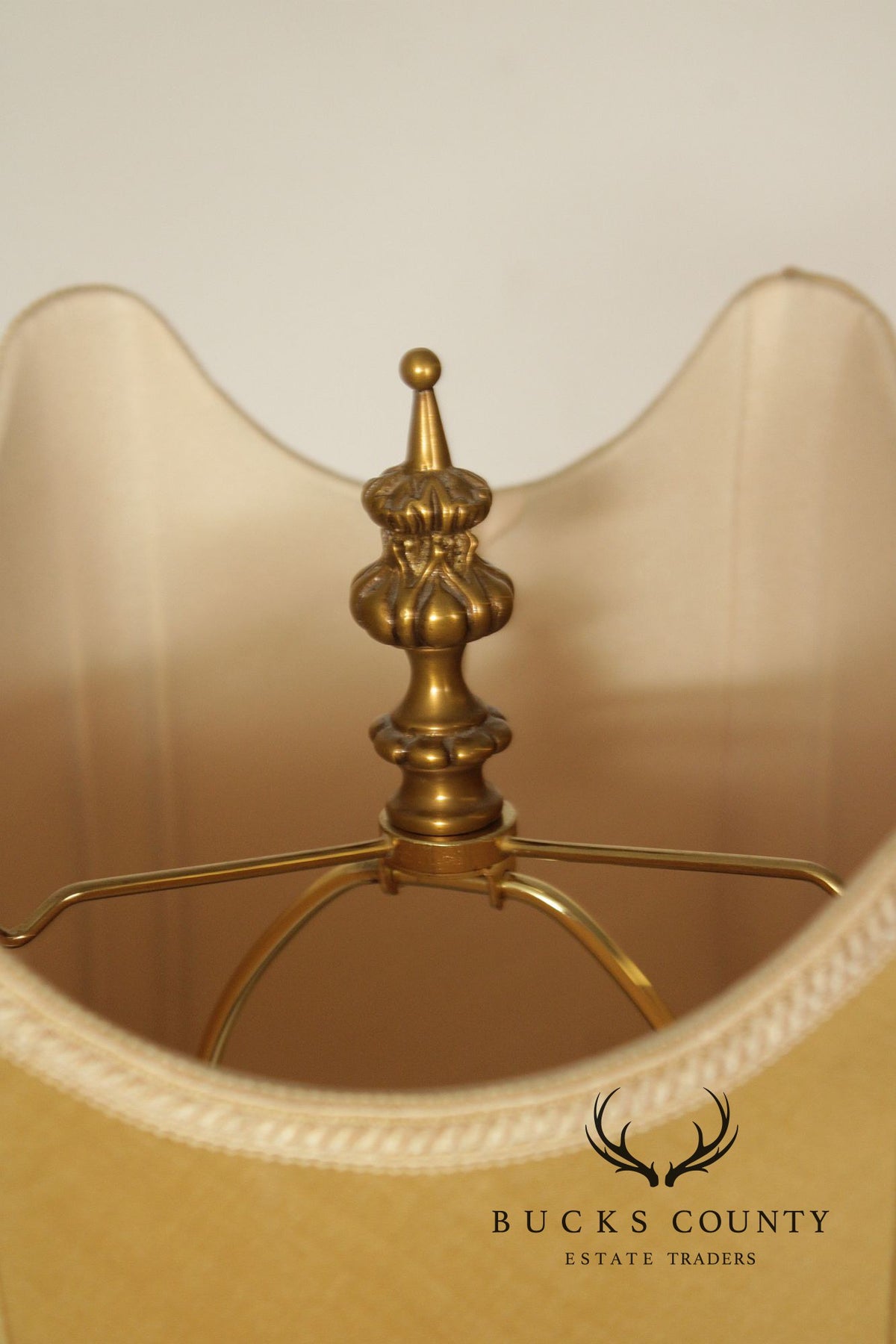 Chelsea House Chinoiserie Decorated Black Lacquer Floor Lamp
