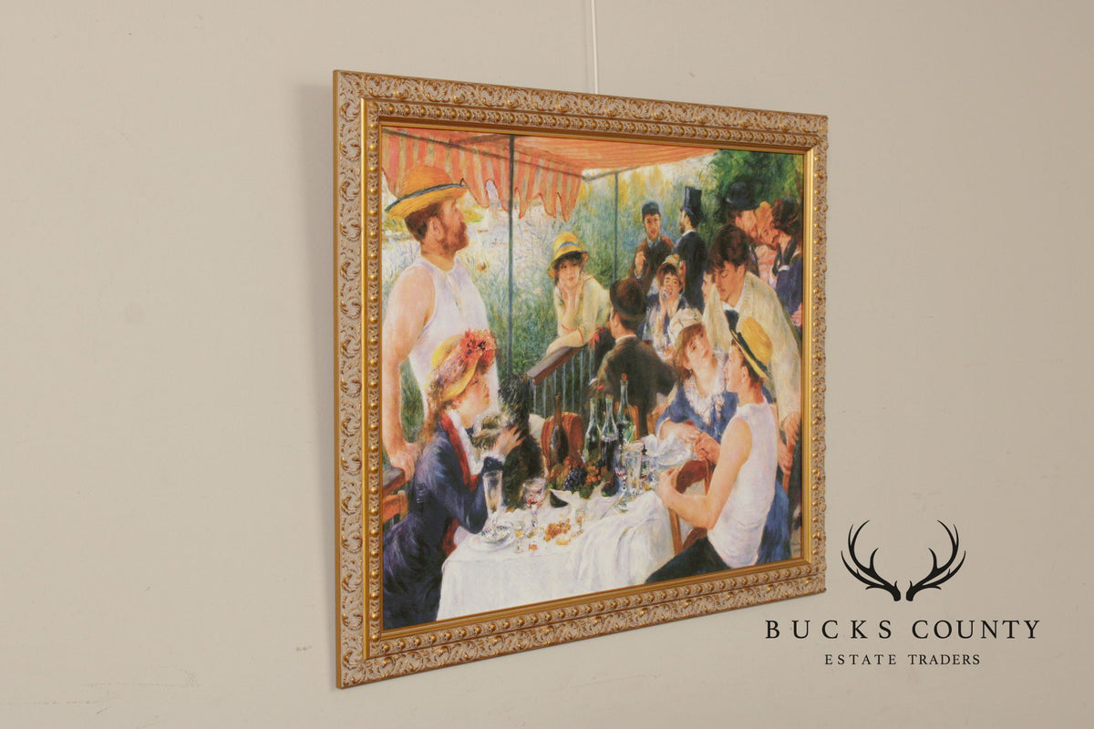 Pierre-Auguste Renoir Impressionist Print, 'Luncheon of the Boating Party'