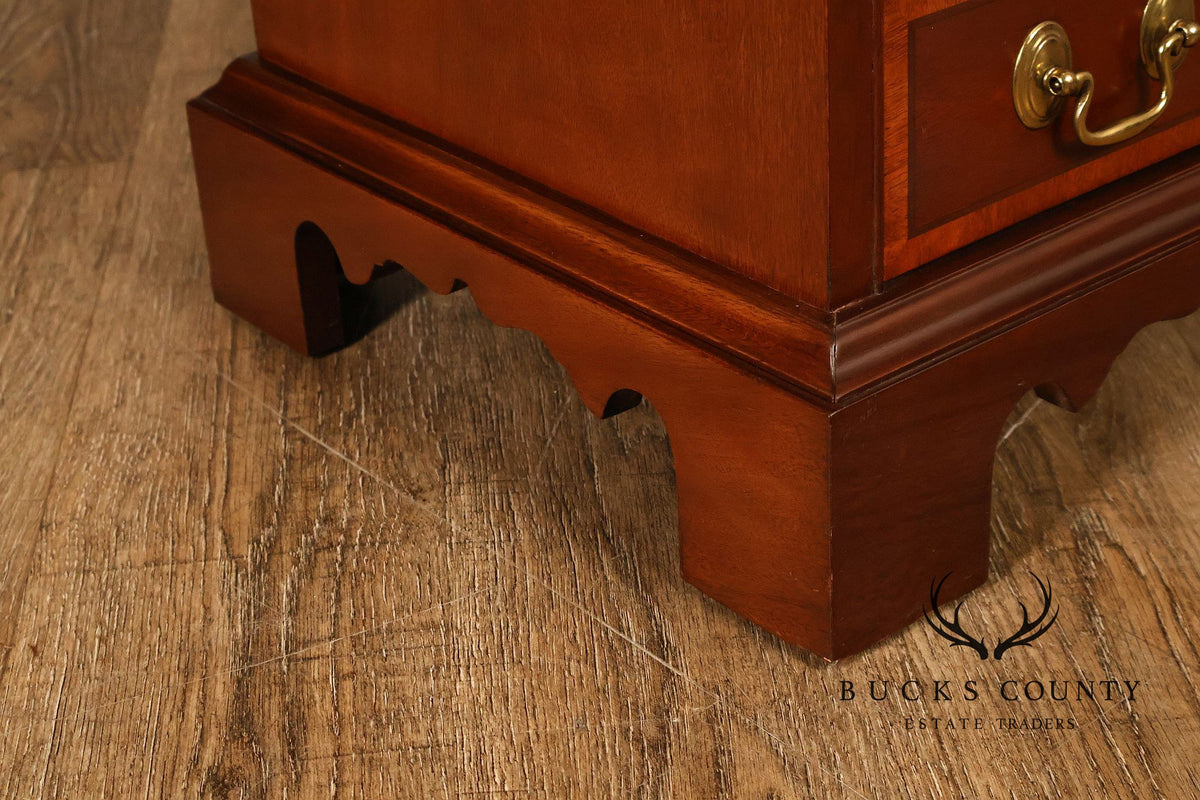 Pennsylvania House Banded Mahogany Bedside Chest