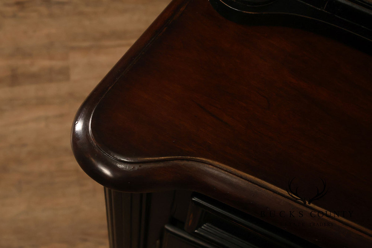 Hooker Furniture 'Indigo Creek' Ebonized Buffet Bookcase