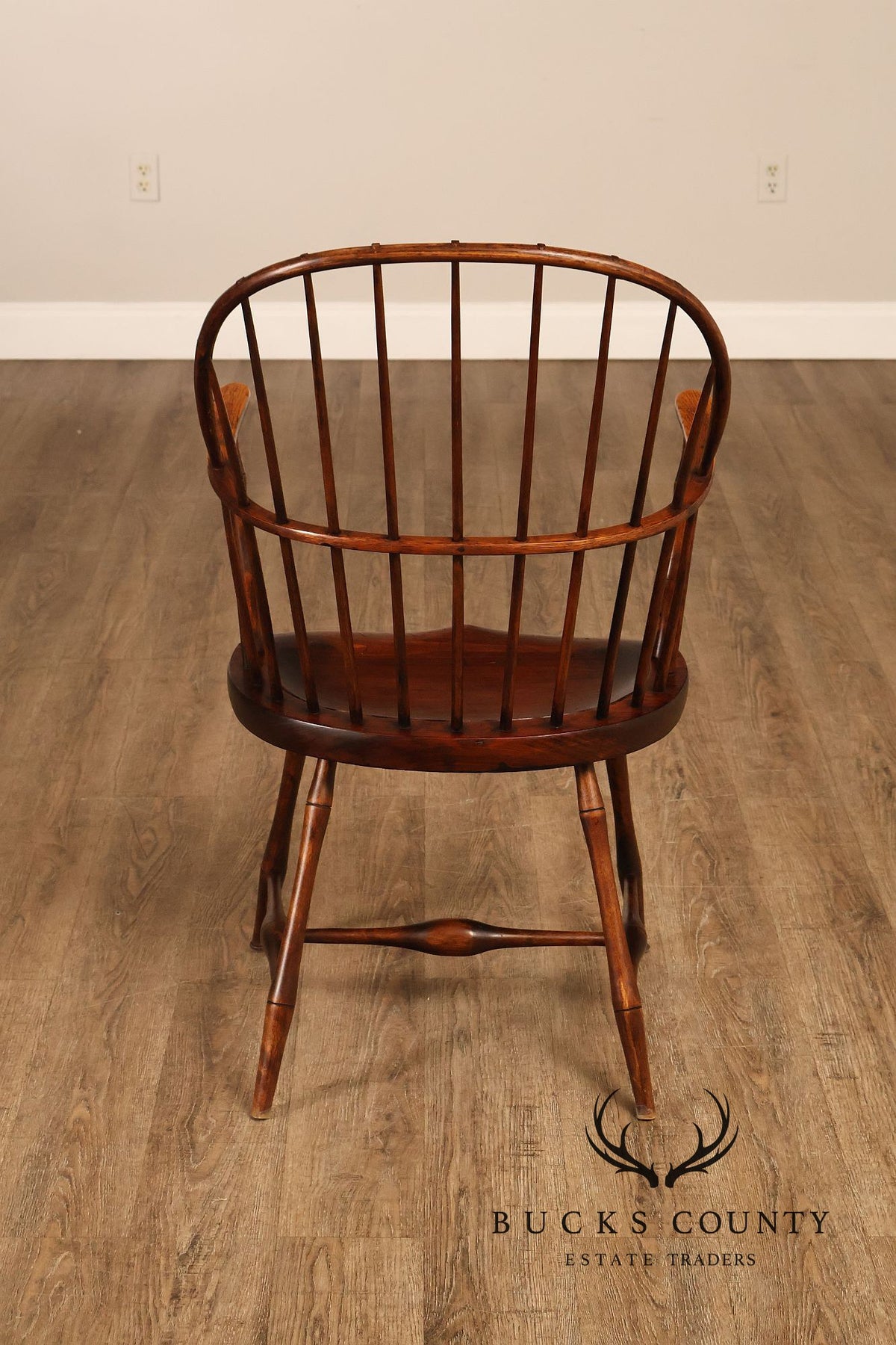 L.E. Partridge Pair of Windsor Armchairs