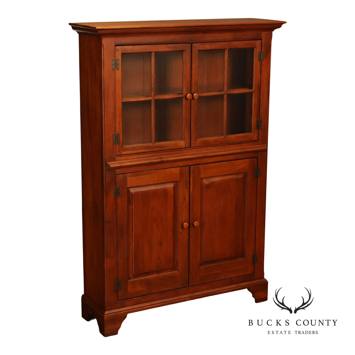 Lexington Bob Timberlake Cherry Four Door Lighted China Cabinet