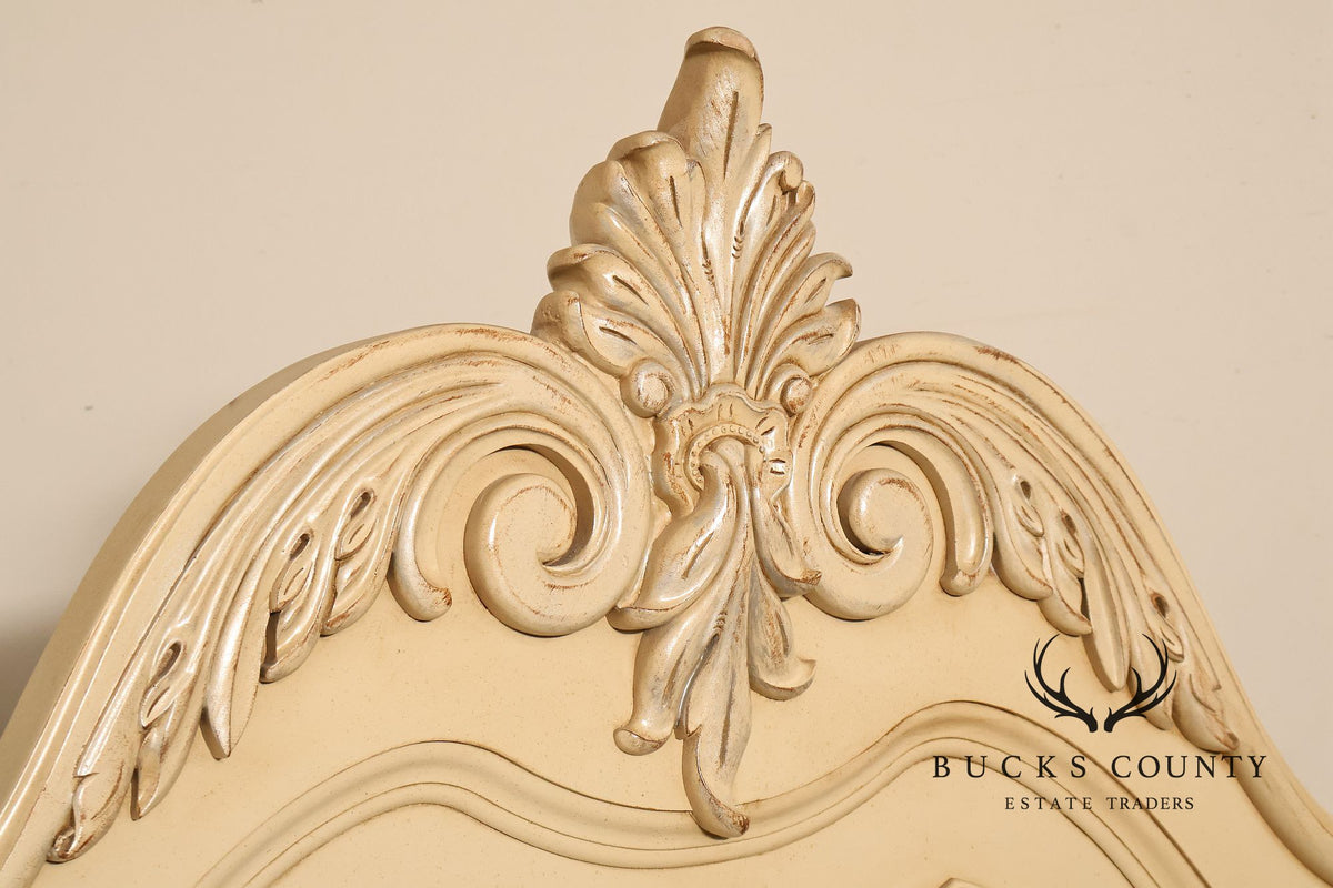 Rococo Style Painted King Size Bedframe