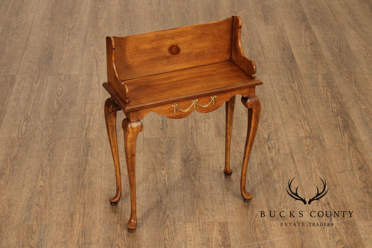Brandt Queen Anne Style Pine Bookstand Side Table