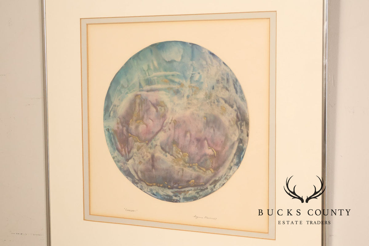 Suzanne Marinell Melted Wax Painting, 'Callisto'