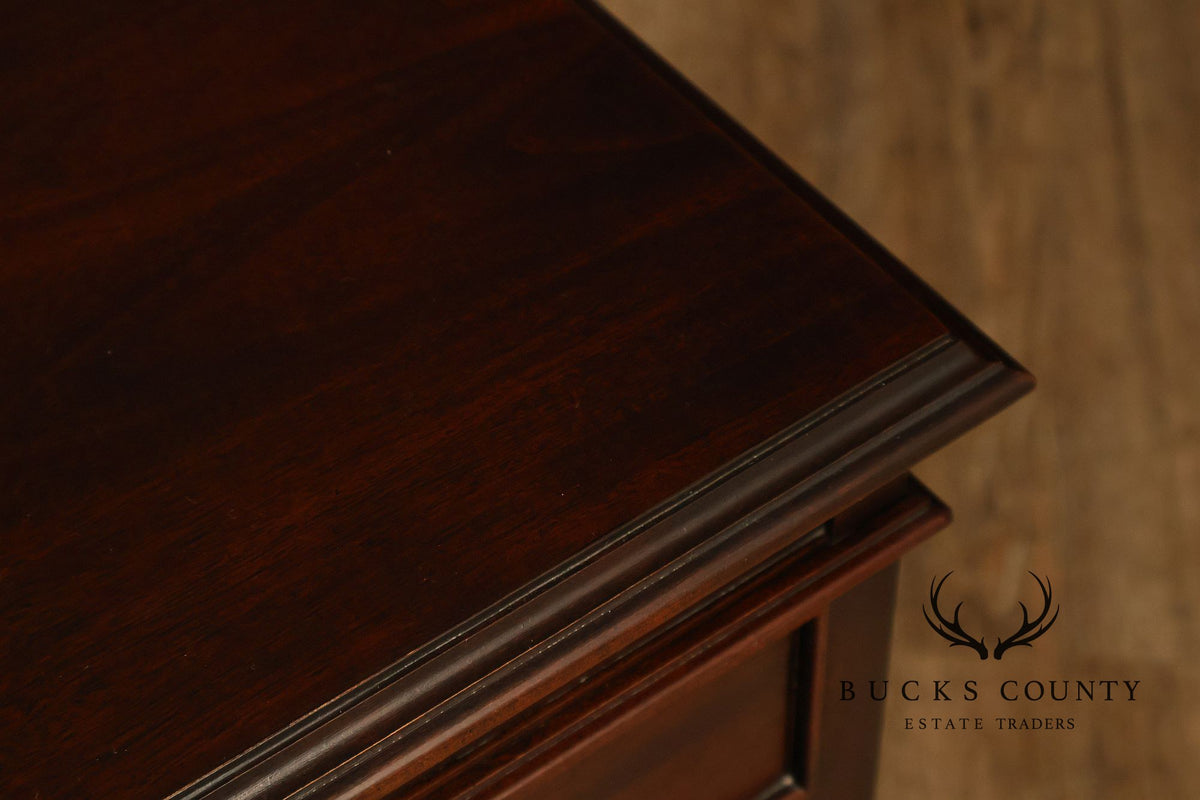 Century Furniture Georgian Style Mahogany Nightstand