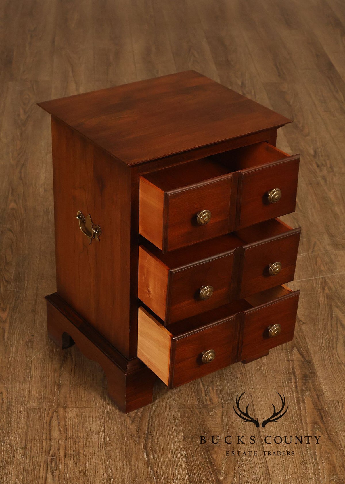 Pennsylvania House Cherry Three-Drawer Nightstand