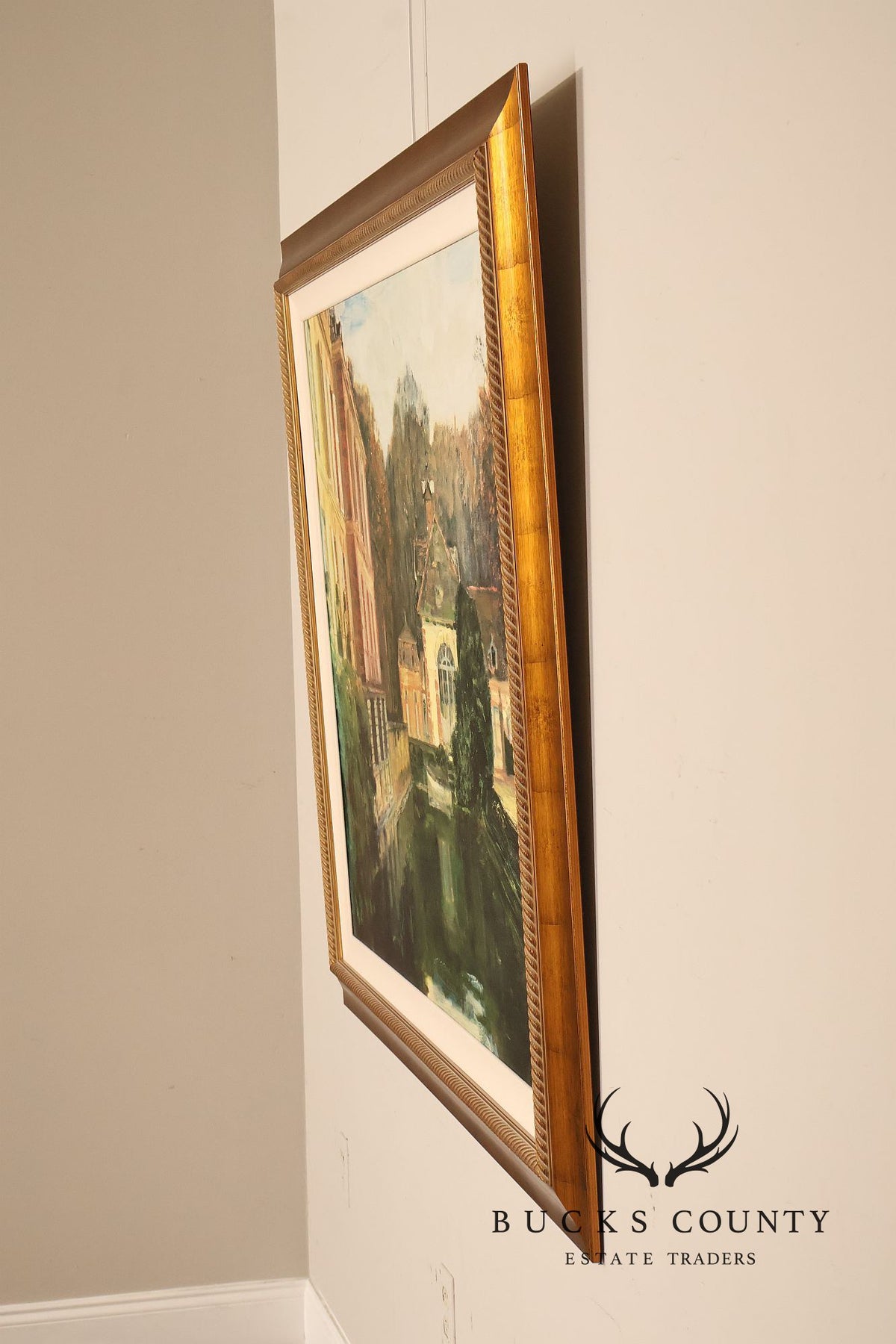 Walter Gay Framed Print, 'Chateau Du Breau'