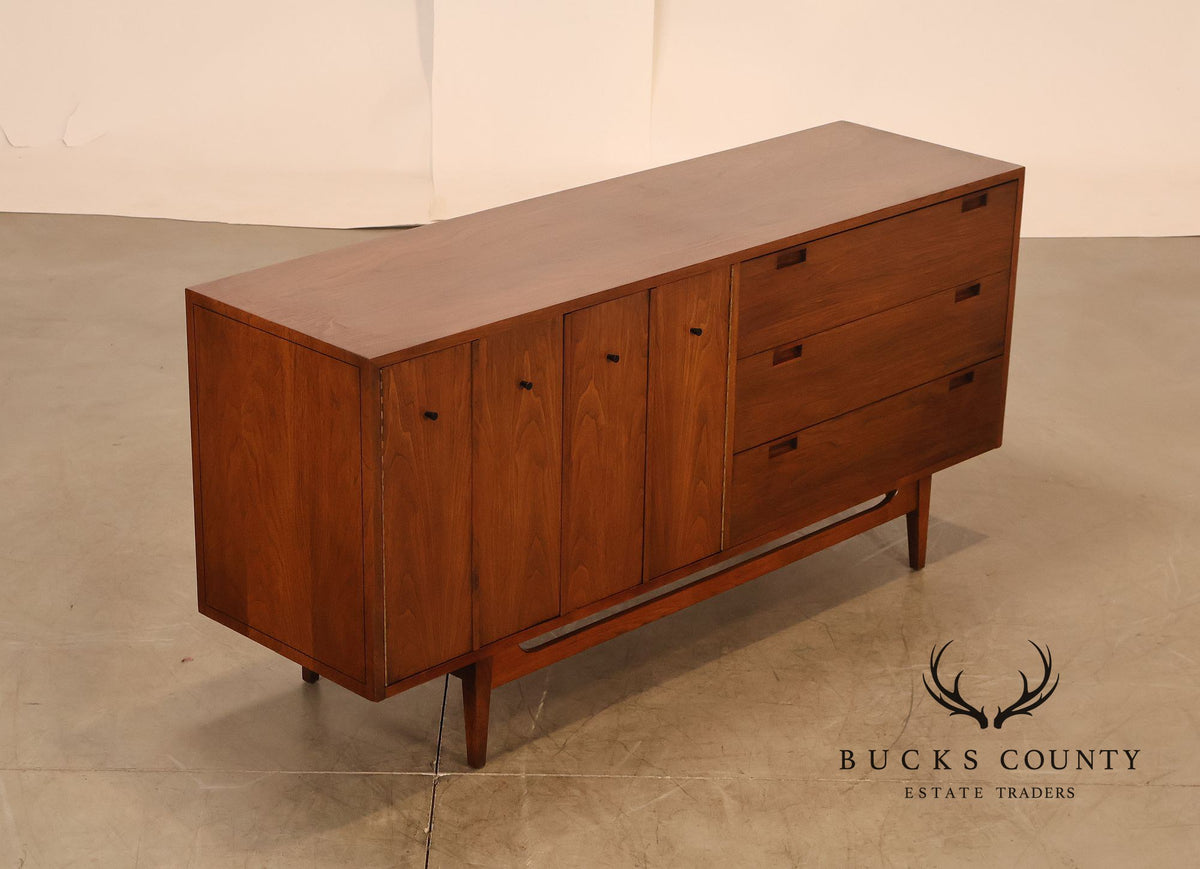 American of Martinsville Mid-Century Modern Walnut Dresser