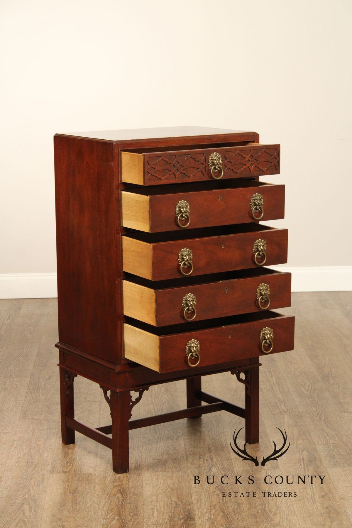 Baker Furniture Historic Charleston Mahogany Chest