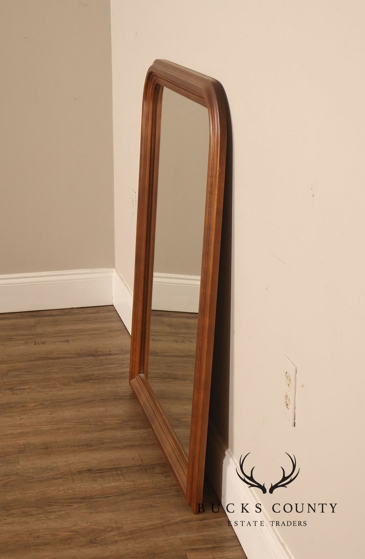 HPL Mobilier Wood Framed Dresser Mirror