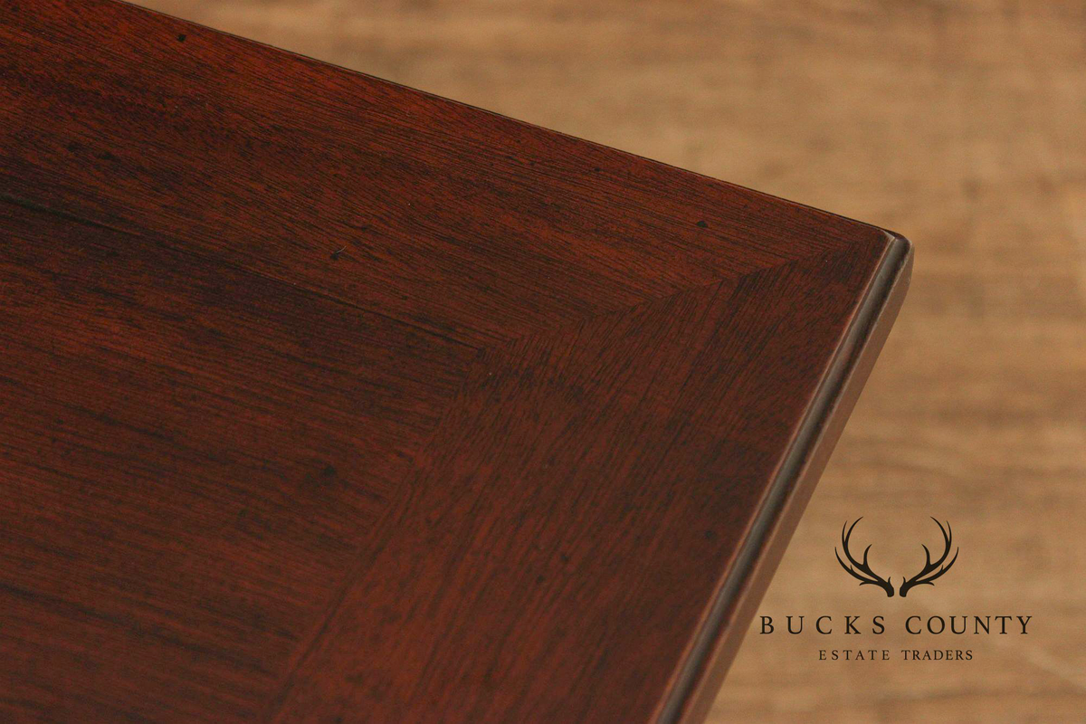Ralph Lauren 42 Inch Square Mahogany Coffee Table