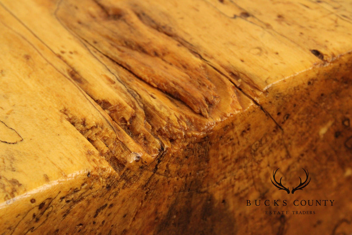 Rustic Style Mixed Woods Pub Table