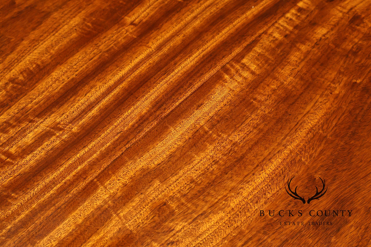 Baker Furniture 'Collectors Edition' Round Mahogany Pedestal Dining Table