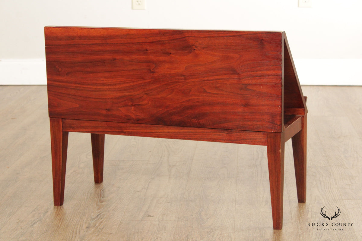 Studio Hand Crafted Solid Walnut Bookstand