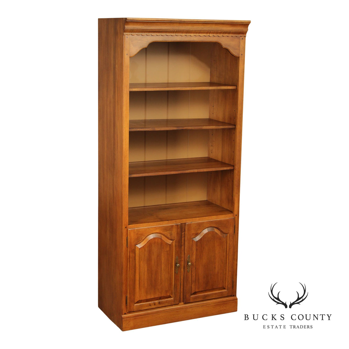 Ethan Allen 1776 Collection Traditional Maple Bookcase