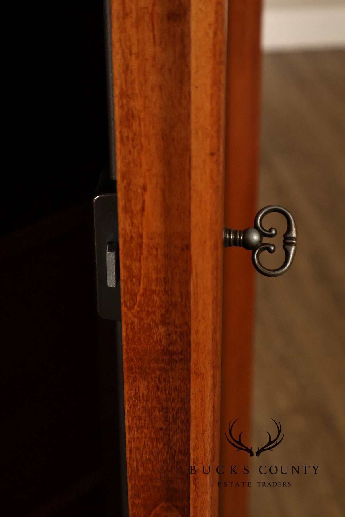 National Mt. Airy Cherry Two-Door Entertainment Armoire