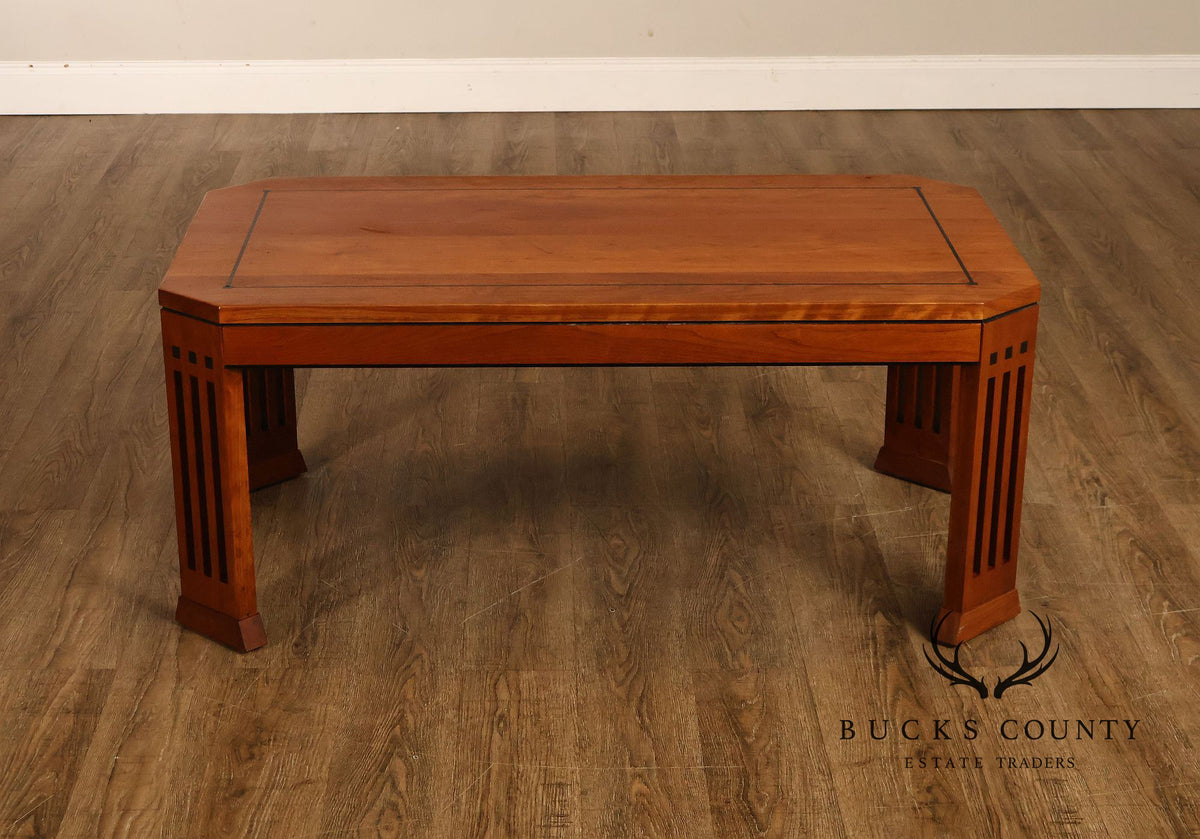 Stickley 21st Century Collection Cherry Coffee Table