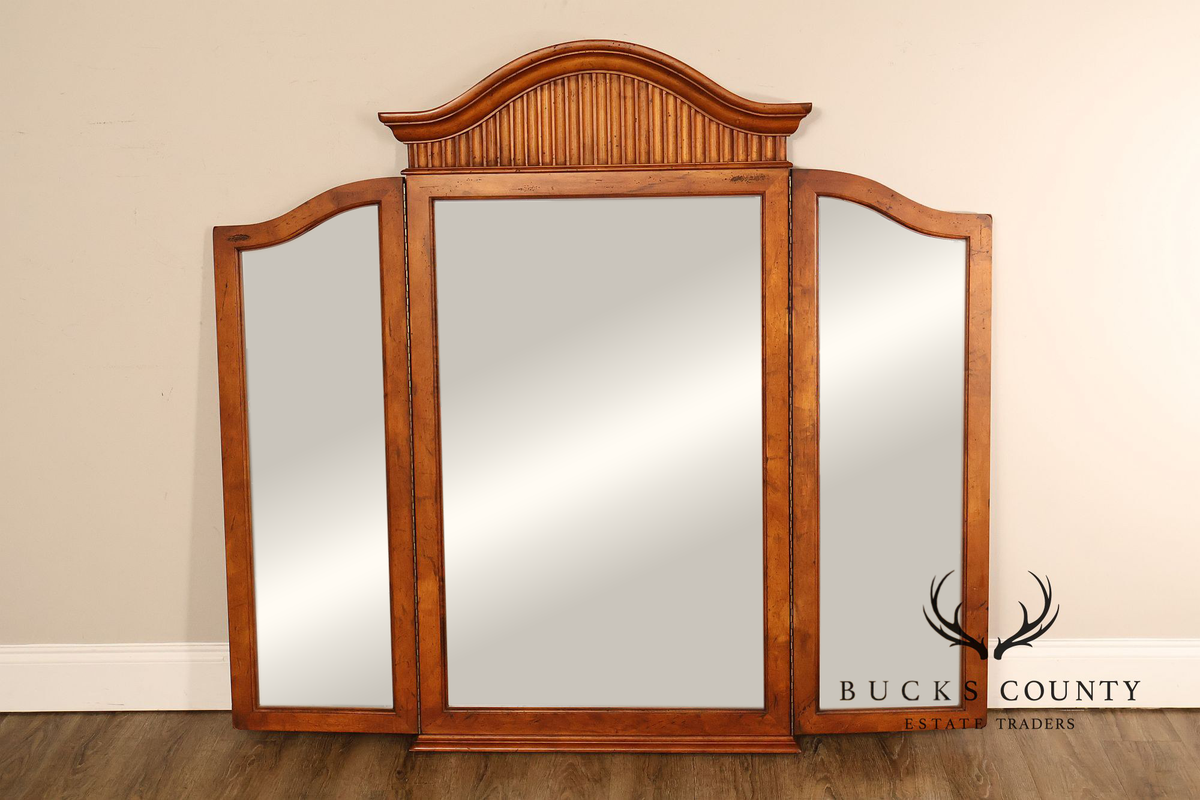 Century Furniture 'Town & Country' Trifold Dresser Mirror