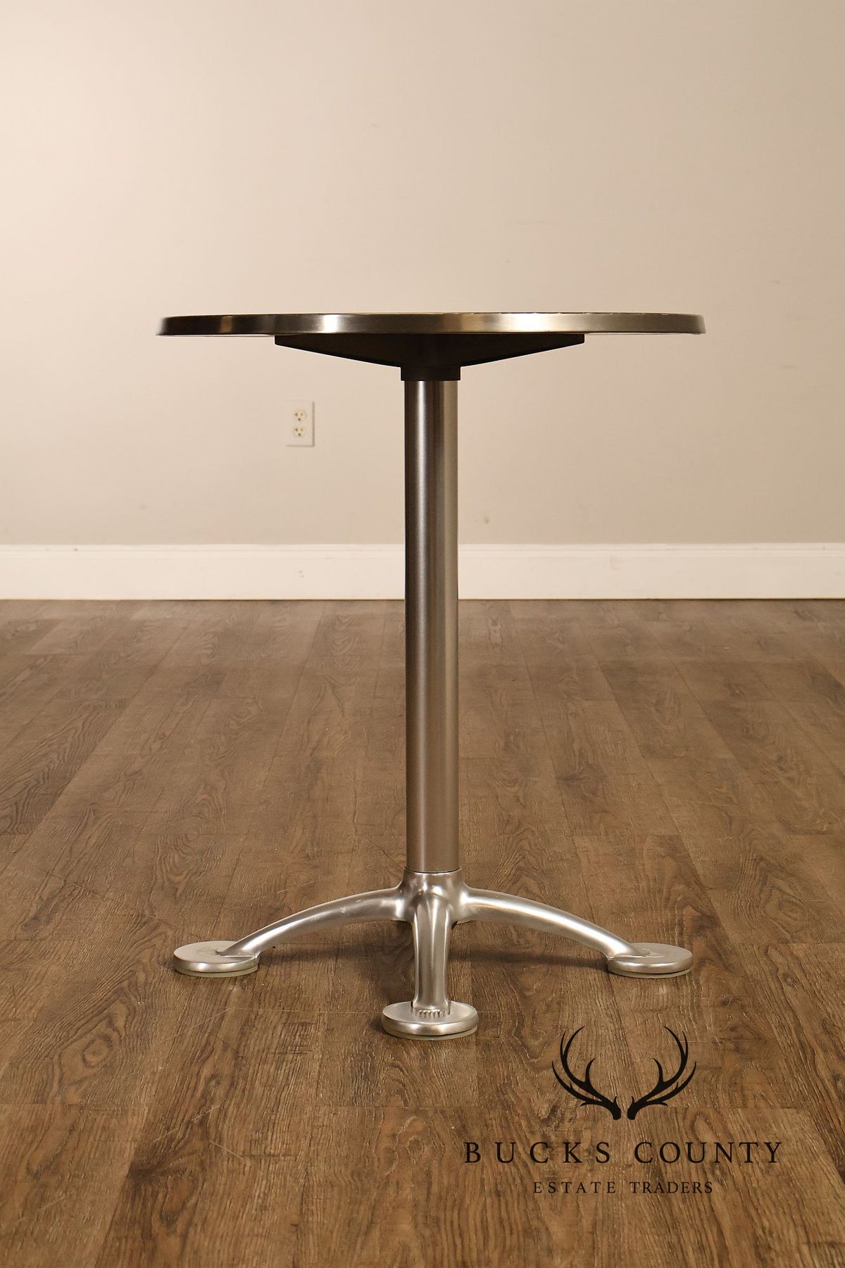 Knoll Polished Aluminum 'Amat 3' Side Table