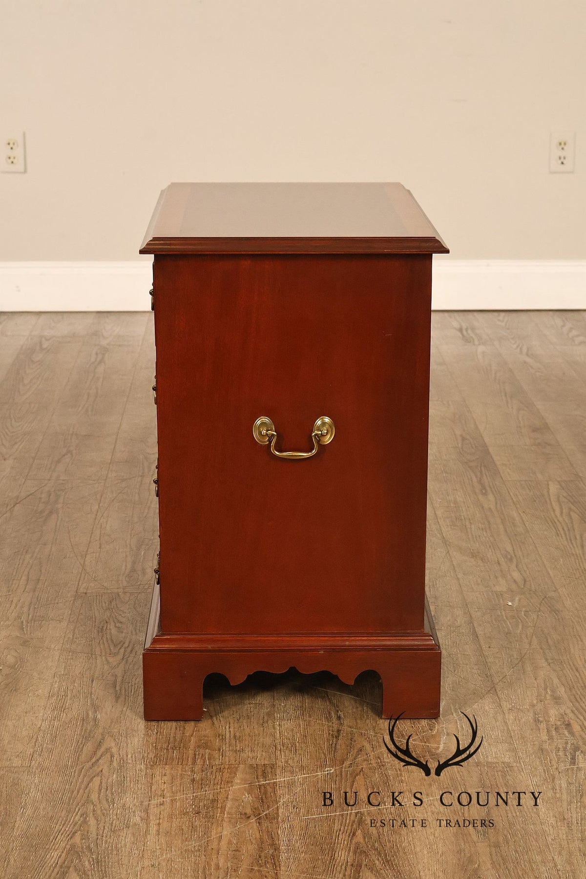 Pennsylvania House Banded Mahogany Bedside Chest